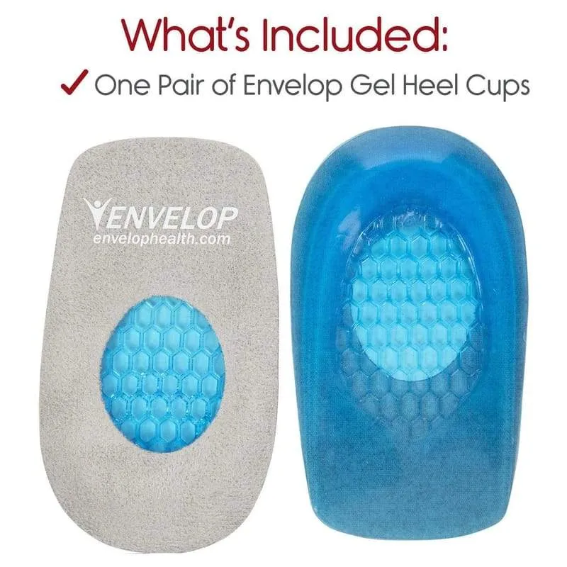 Vive Health Envelop Gel Heel Cups