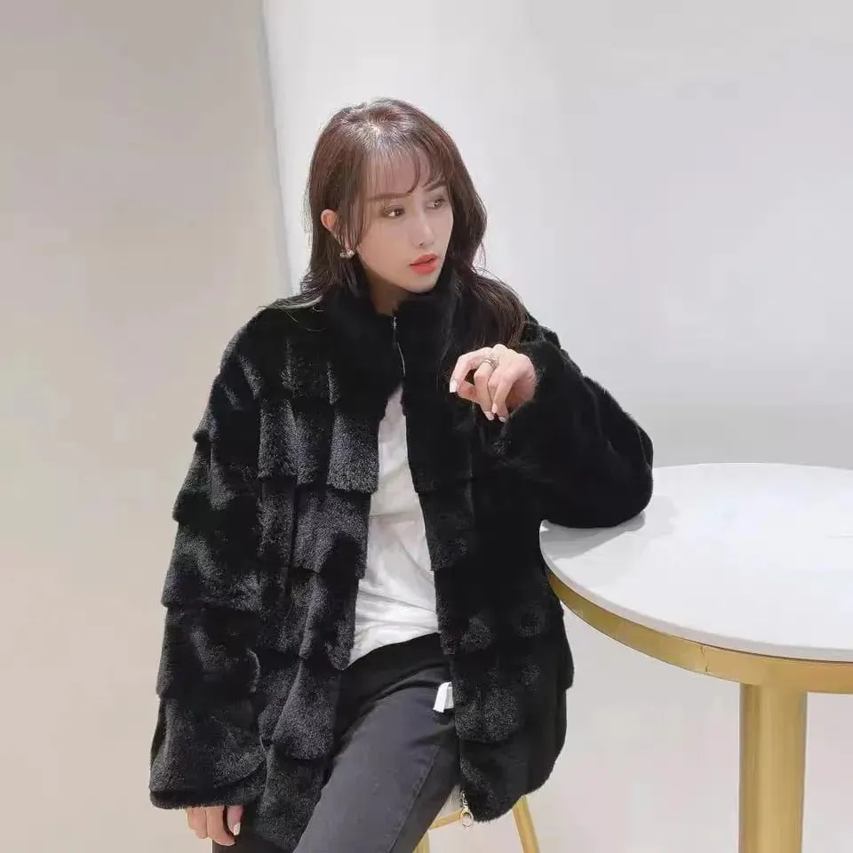 Warm Coat Plush Jacket Winter Artificial Fur Jacket