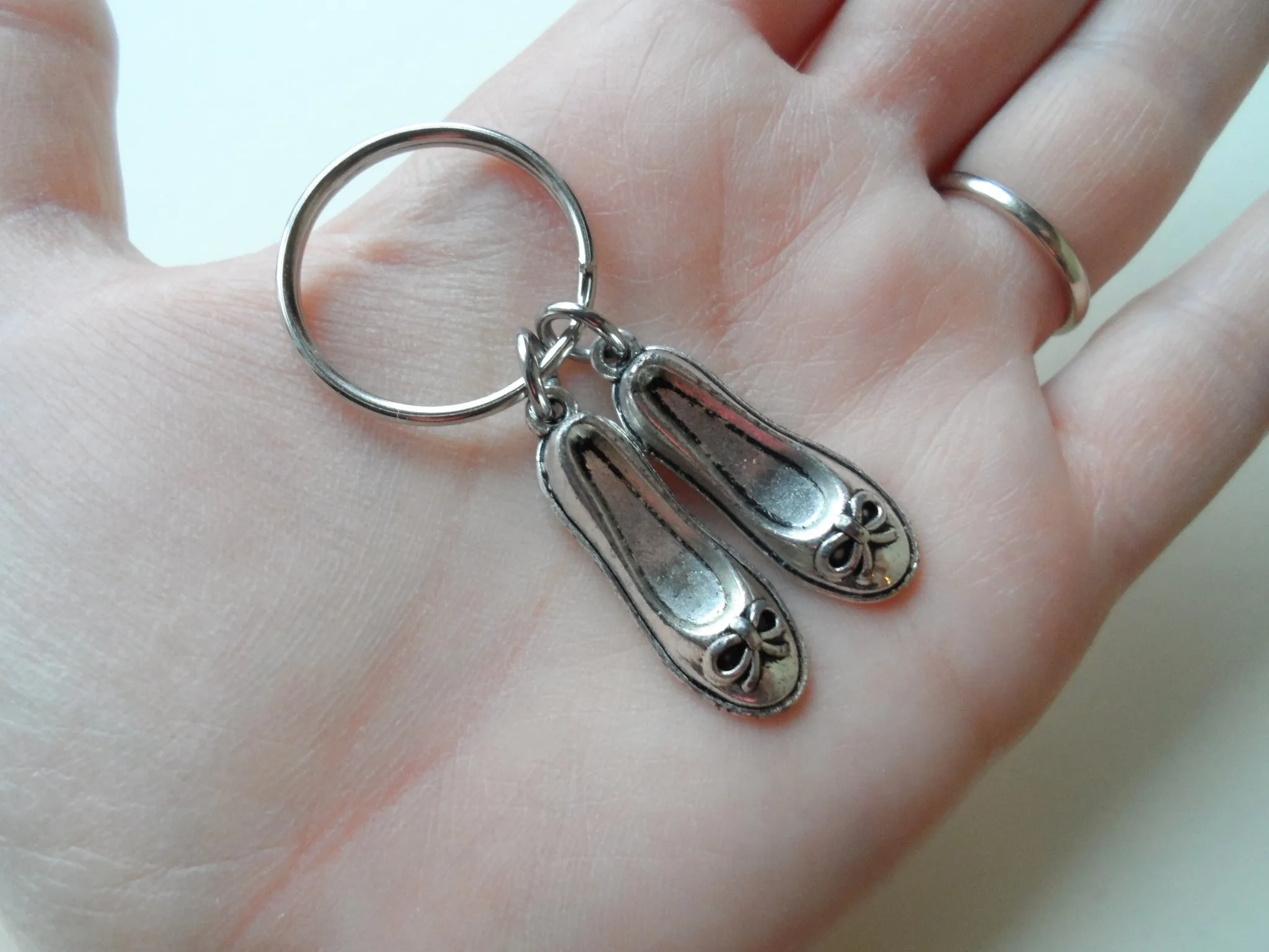 Woman's Shoes Keychain - No One Could Fill Your Shoes