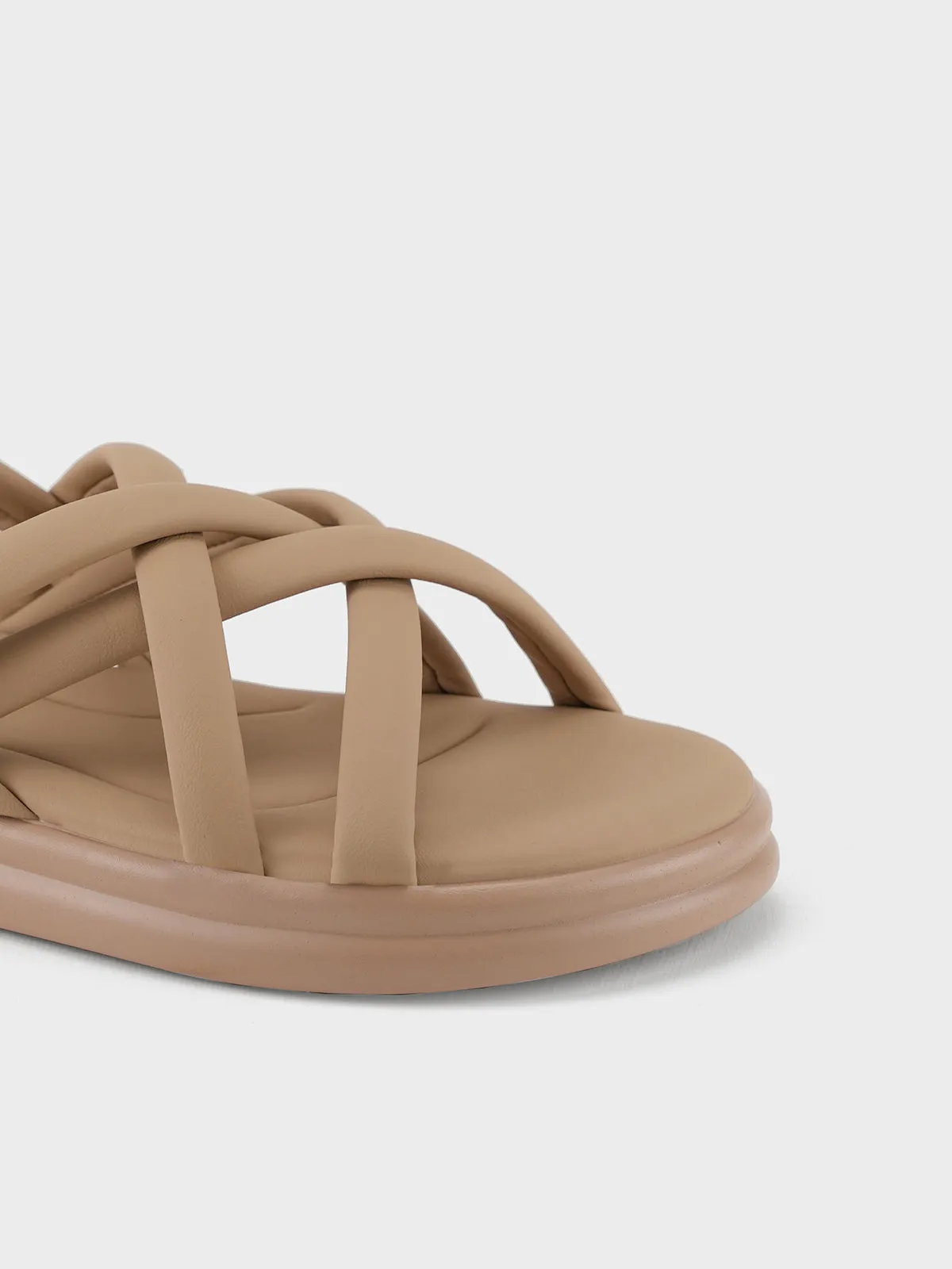Womens "JIXCA" Comfy Padded Sandals