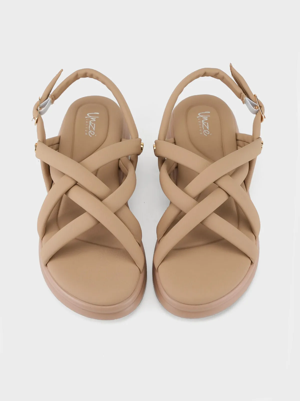 Womens "JIXCA" Comfy Padded Sandals